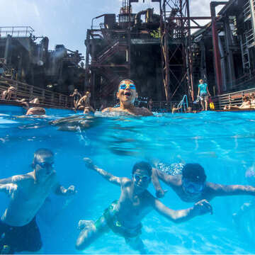 Werksschwimmbad - Badespaß auf der Kokerei Zollverein 07.08.2026 Kokerei Zollverein